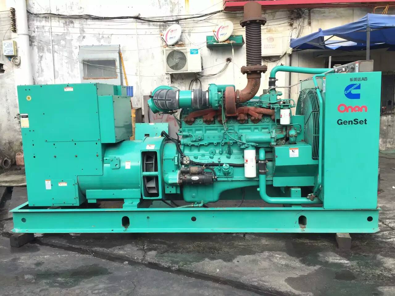 大荔租赁发电机-柴油发电机不正常冒烟的原因